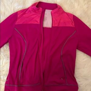 Sporty hot pink jacket